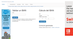Desktop Screenshot of es.ibancalculator.com