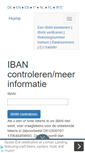 Mobile Screenshot of nl.ibancalculator.com