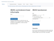 Tablet Screenshot of nl.ibancalculator.com